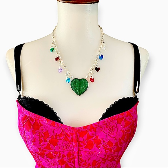 Heart Charm Necklace - Picture 1 of 11